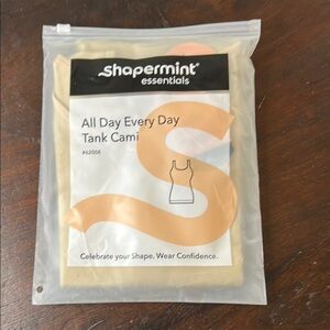 Shapermint NWT All Day Every Day Tank Cami - nude -XL